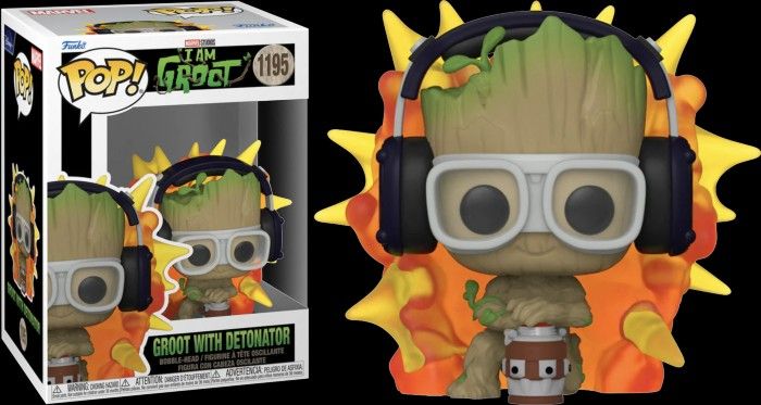 Buy Funko Pop! Marvel Studios I Am Groot - Groot With Cheese Puffs