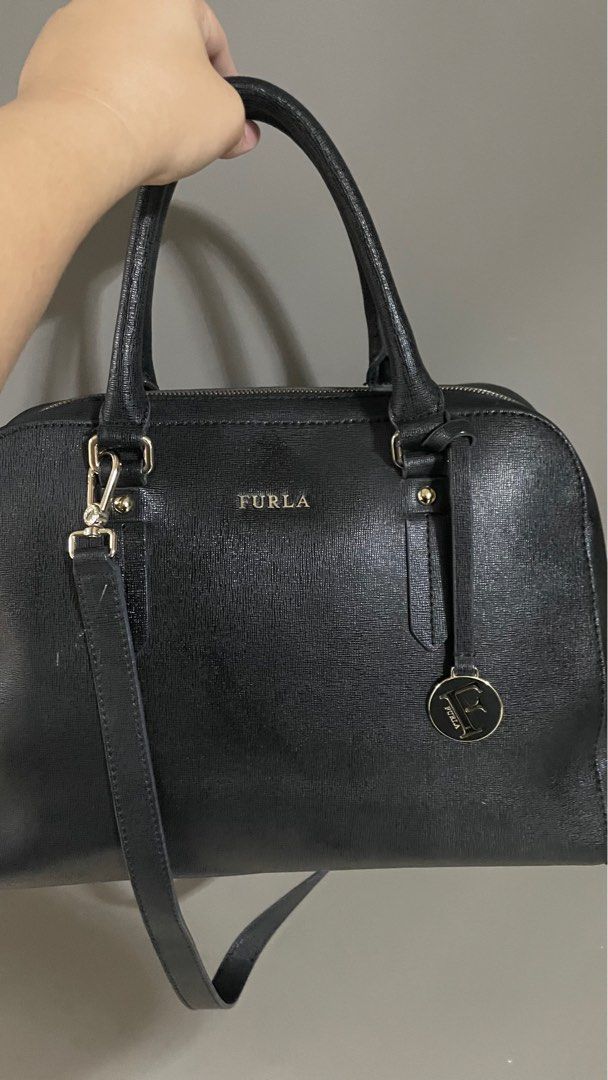 Furla hotsell black handbag