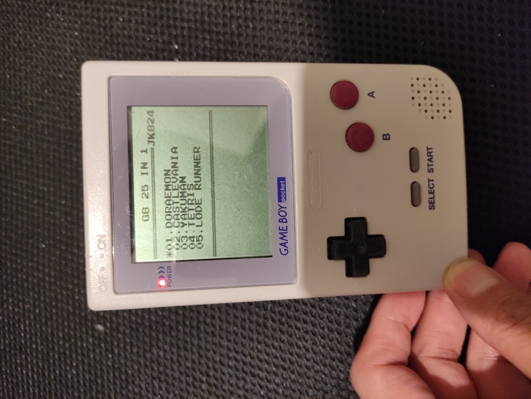 Game boy Pocket灰色連帶, 電子遊戲, 電子遊戲機, Nintendo 任天堂