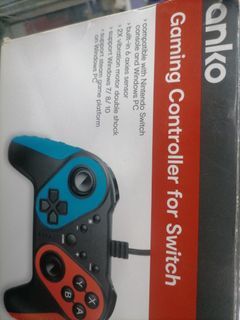 Gaming controller for switch