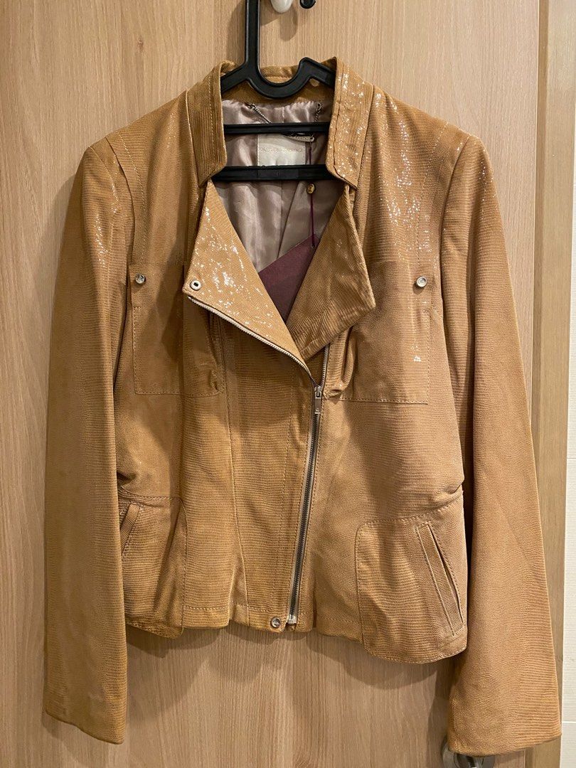Goat leather clearance jacket
