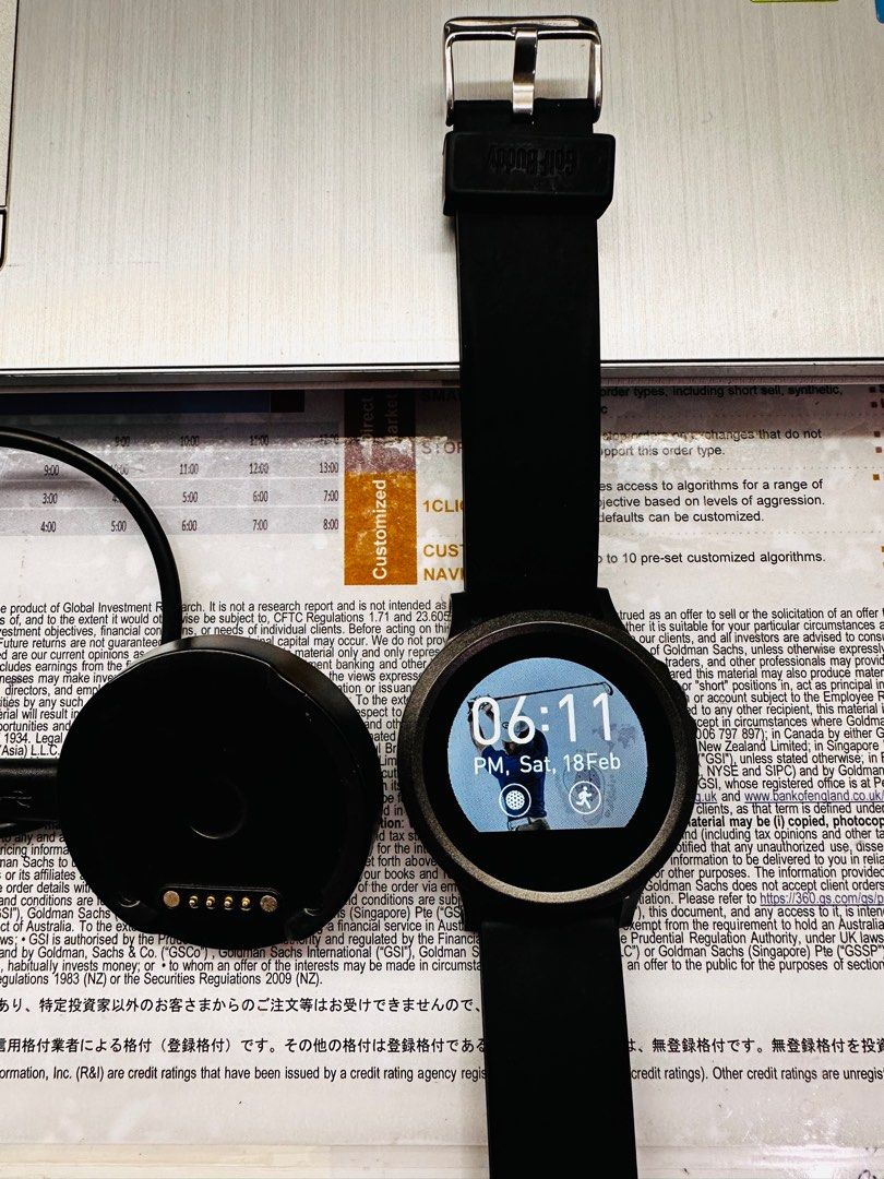 Golf Buddy WTX Plus Smart Golf GPS Rangefinder Watch