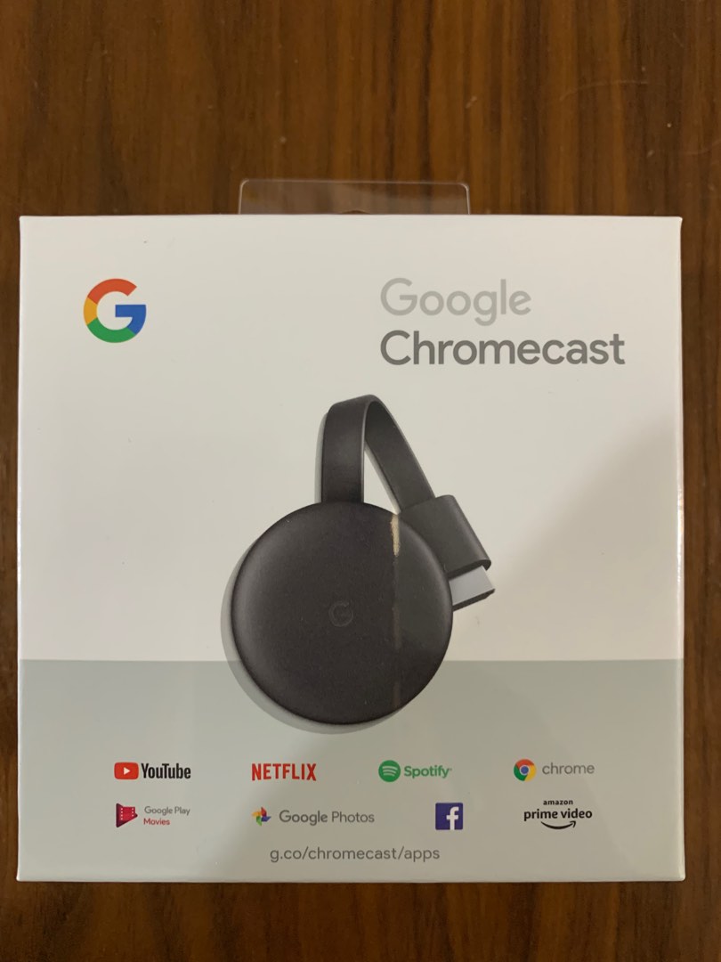 Google Chromecast - Charcoal Grey, TV & Home Appliances, TV ...