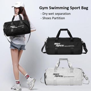 Gym Swimming Sports Handbag Bag Wet Dry Split Shoe Compartment Training Backpack Travel Large Capacity Yoga Fitness