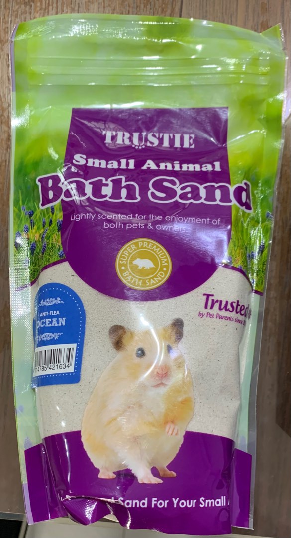 Hamster bath salt, Pet Supplies, Health & Grooming on Carousell
