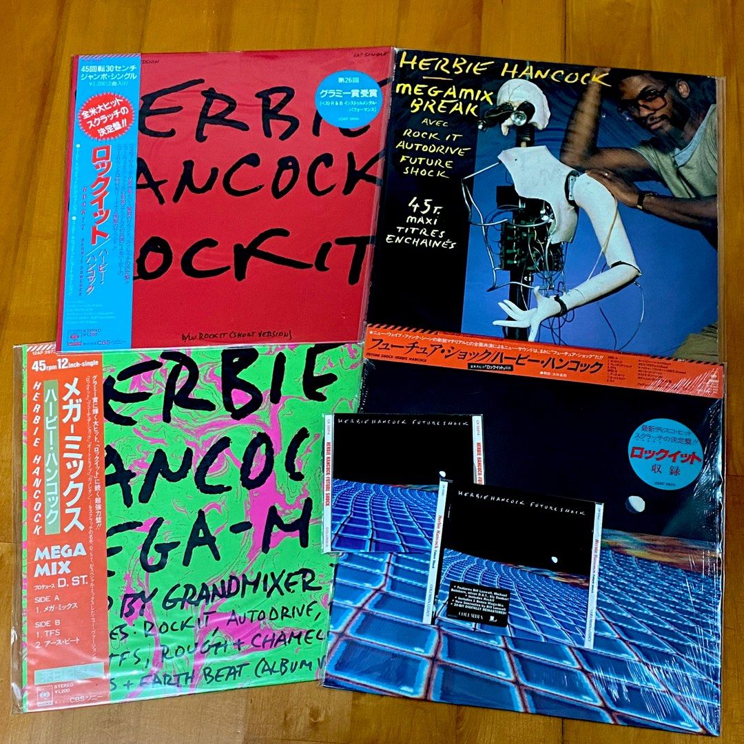 Herbie Hancock - Future Shock 未來的衝擊6項收藏：-日版LP