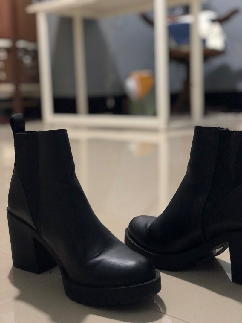 Hm black booties sale