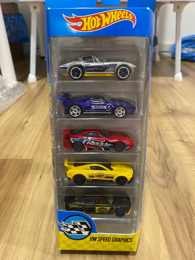 Hot wheels speed hot sale graphics 5 pack