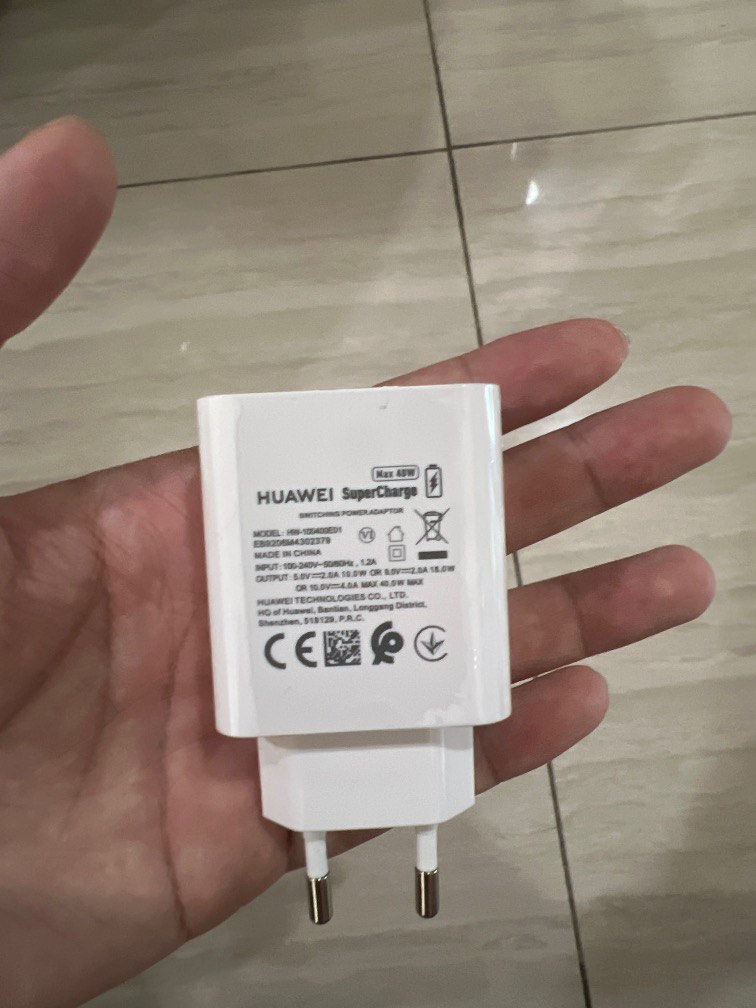 Huawei SuperCharge 40w 100 Original Genuine Product, Computers & Tech