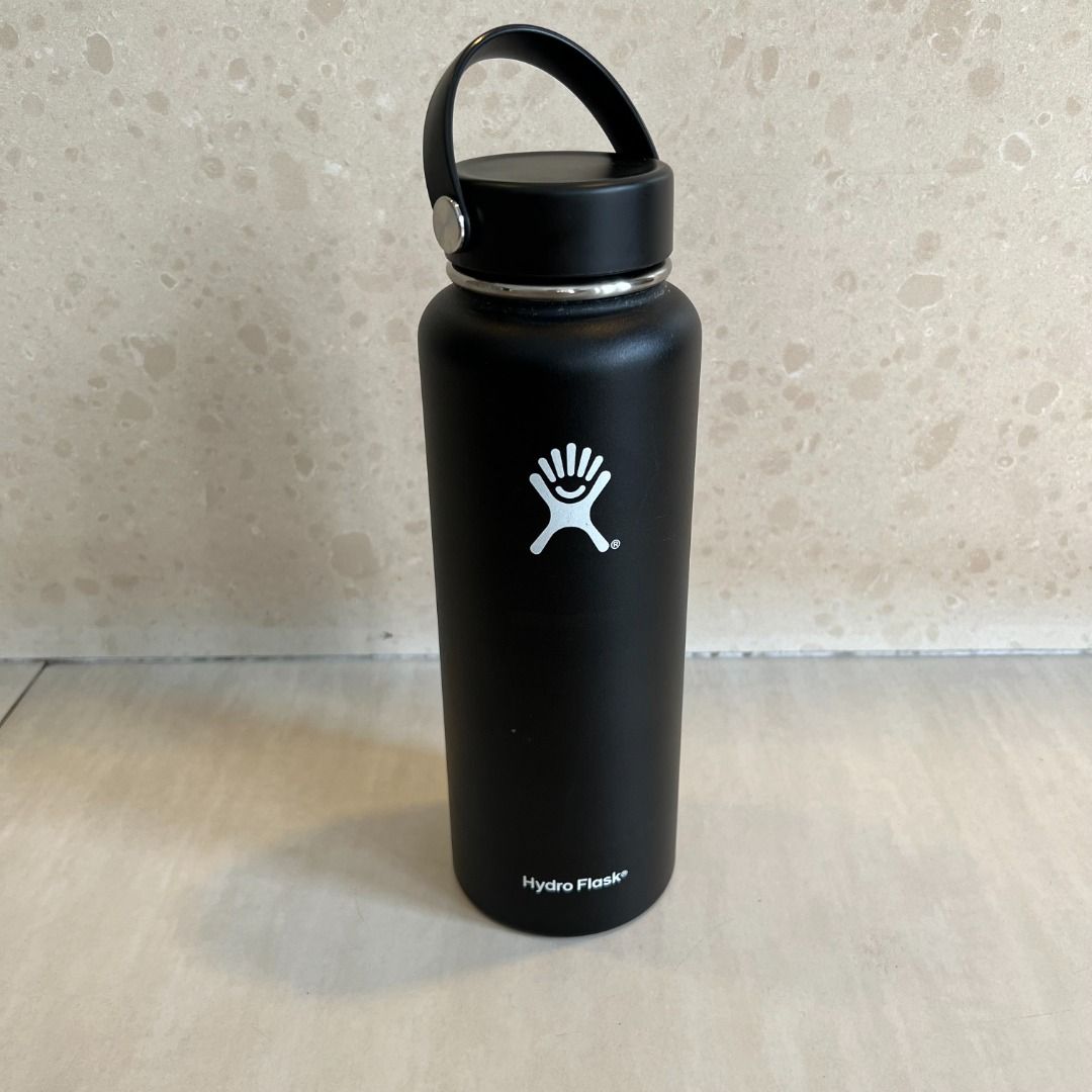 Black 40 oz online hydro flask