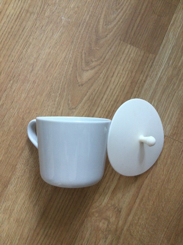 IKEA Cup and Silicon Cap, Furniture & Home Living, Kitchenware