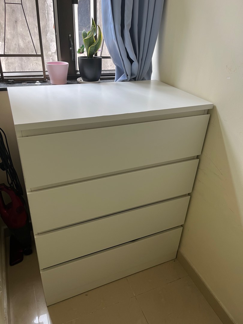 IKEA Malm drawers, 傢俬＆家居, 傢俬, 書櫃、櫃子及架 Carousell