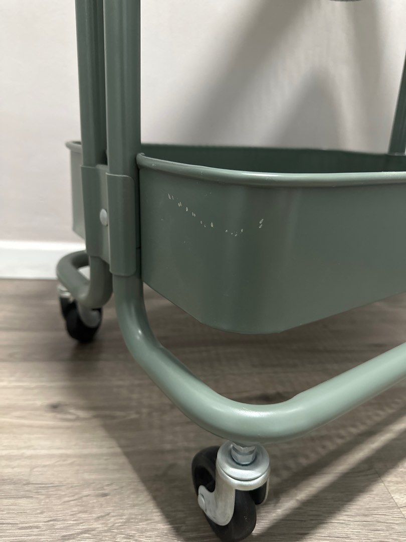 IKEA RASKOG Trolley in GreyGreen, Furniture & Home Living, Furniture