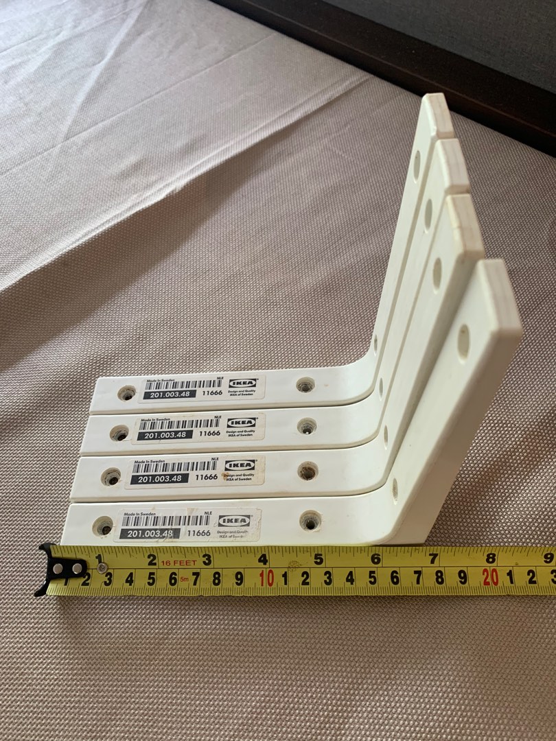 IKEA shelf bracket, Furniture & Home Living, Furniture, Shelves, & Racks on Carousell
