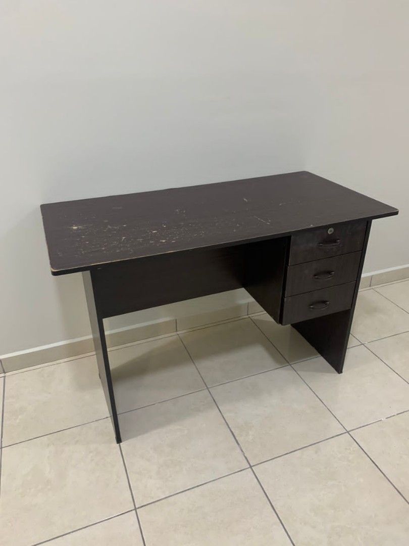 Ikea study table, Furniture & Home Living, Furniture, Tables & Sets on