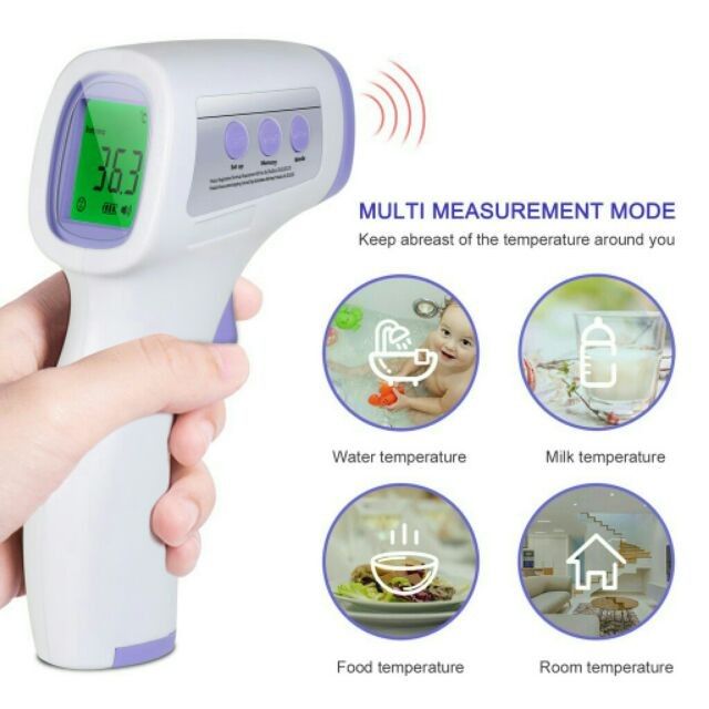 Infrared Non-Contact Thermometer (Category: Thermometers) located in Manila. Submitted by larascollection0920 (Listing ID 1216002685, Image 2). Description: Features: High-precision infrared sensor, stable and reliableperformance. Strong adaptability to ambient temperature, can still beused normally in a complex environment. The new proprietary probe structure to ensure moreaccurate measurement Body temperature and object temperature of twomeasur