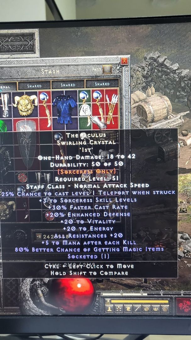 Isted Occulus (NonLadder) Diablo 2 Resurrected (Desktop version) D2R