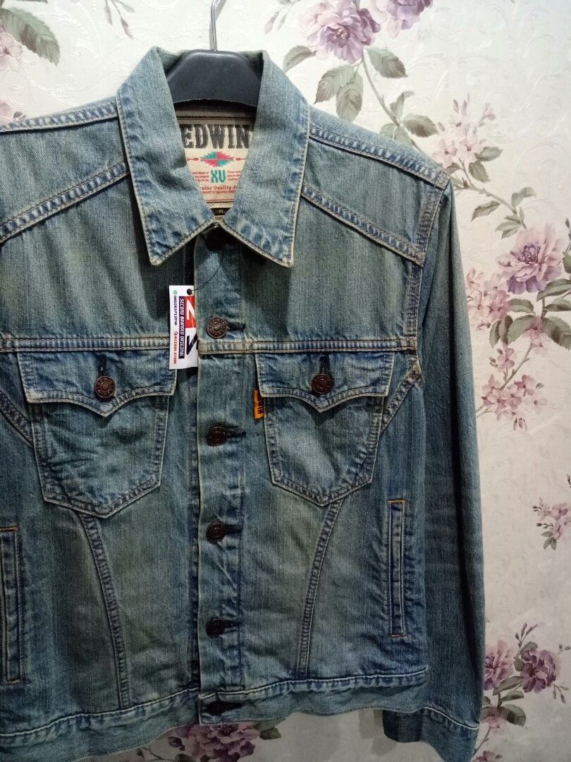 Jaket jeans edwin original on sale