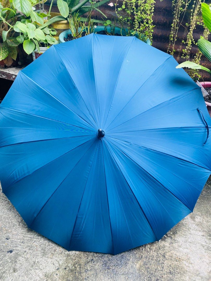 Japan Umbrella Royal Blue on Carousell