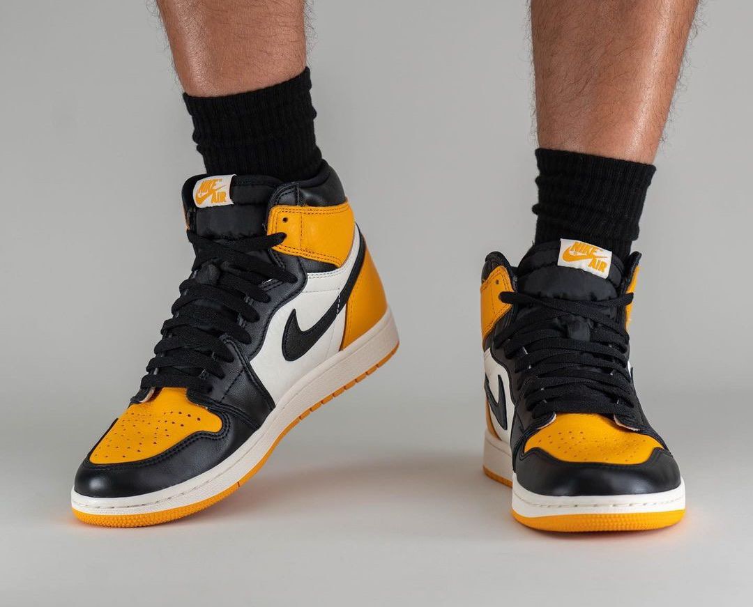 Jordan 1 yellow toe 2020 deals