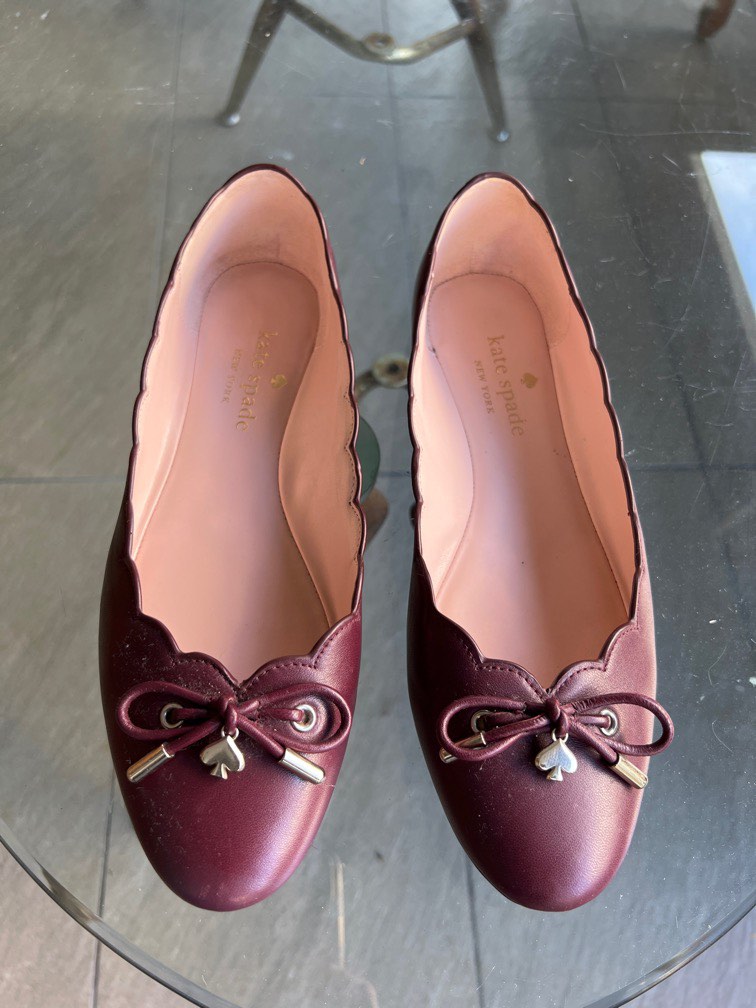 Kate Spade Ballerina, Women's Fashion, Footwear, Flats on Carousell