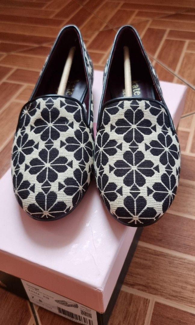Kate Spade jacquard loafers Women s Fashion Footwear Flats