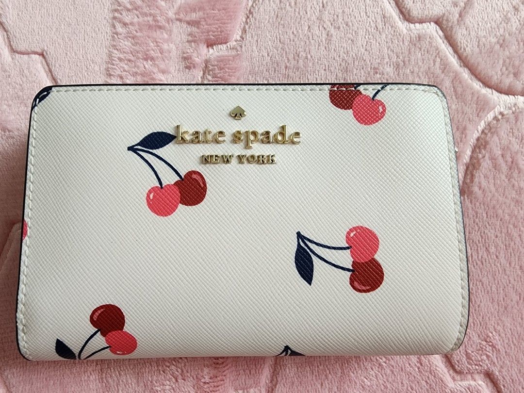 Kate spade cherry wallet clearance