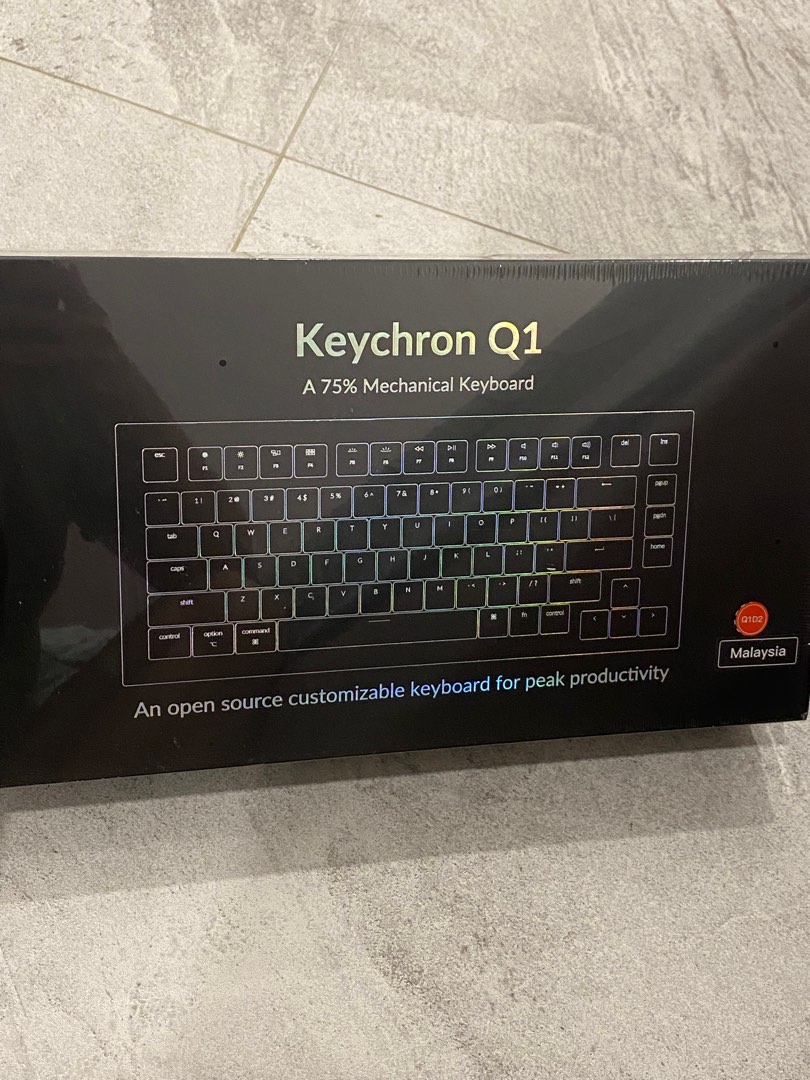 Keychron Q1, Computers & Tech, Parts & Accessories, Computer Keyboard ...