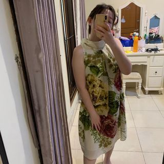 Korea dress flower