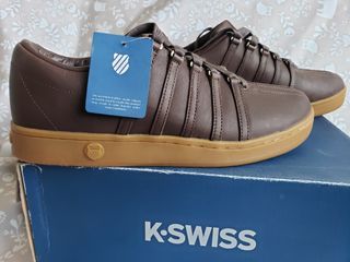 K-SWISS The Classic 真皮革男鞋 K·SWISS 全新 100％New