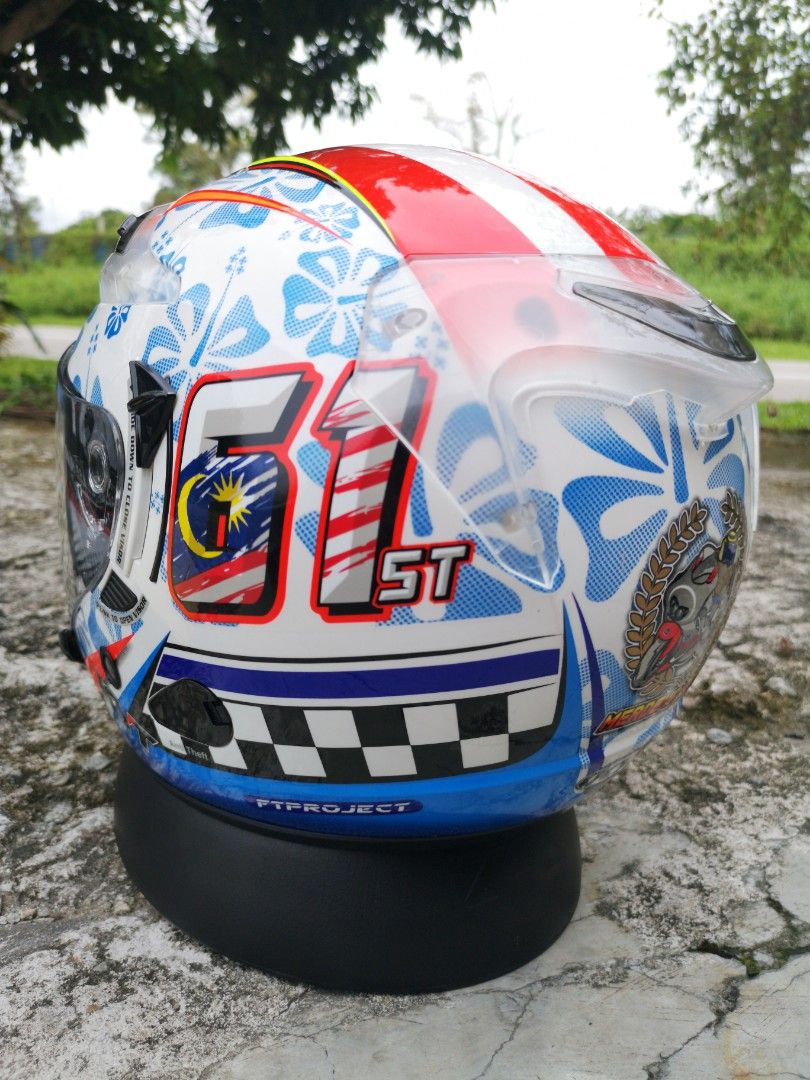 KYT VENOM MERDEKA 61 LIMITED (L), Motorcycles, Motorcycle Accessories ...