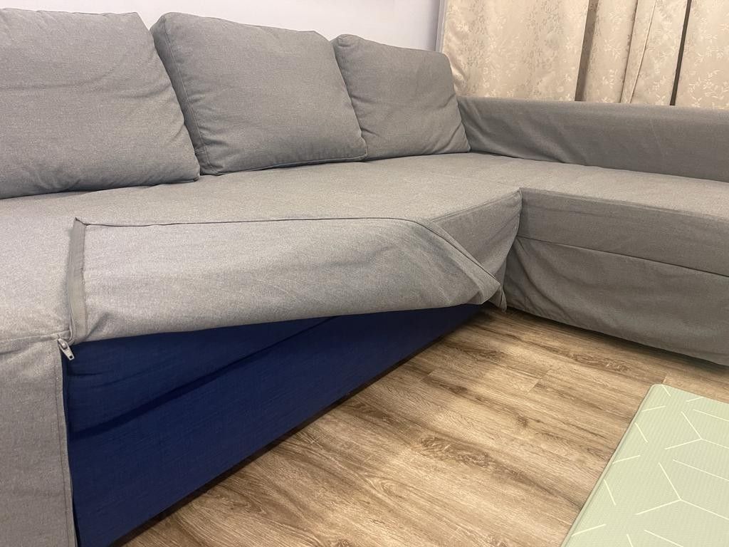 Ikea friheten L Shaped Sofa bed, Furniture & Home Living, Furniture