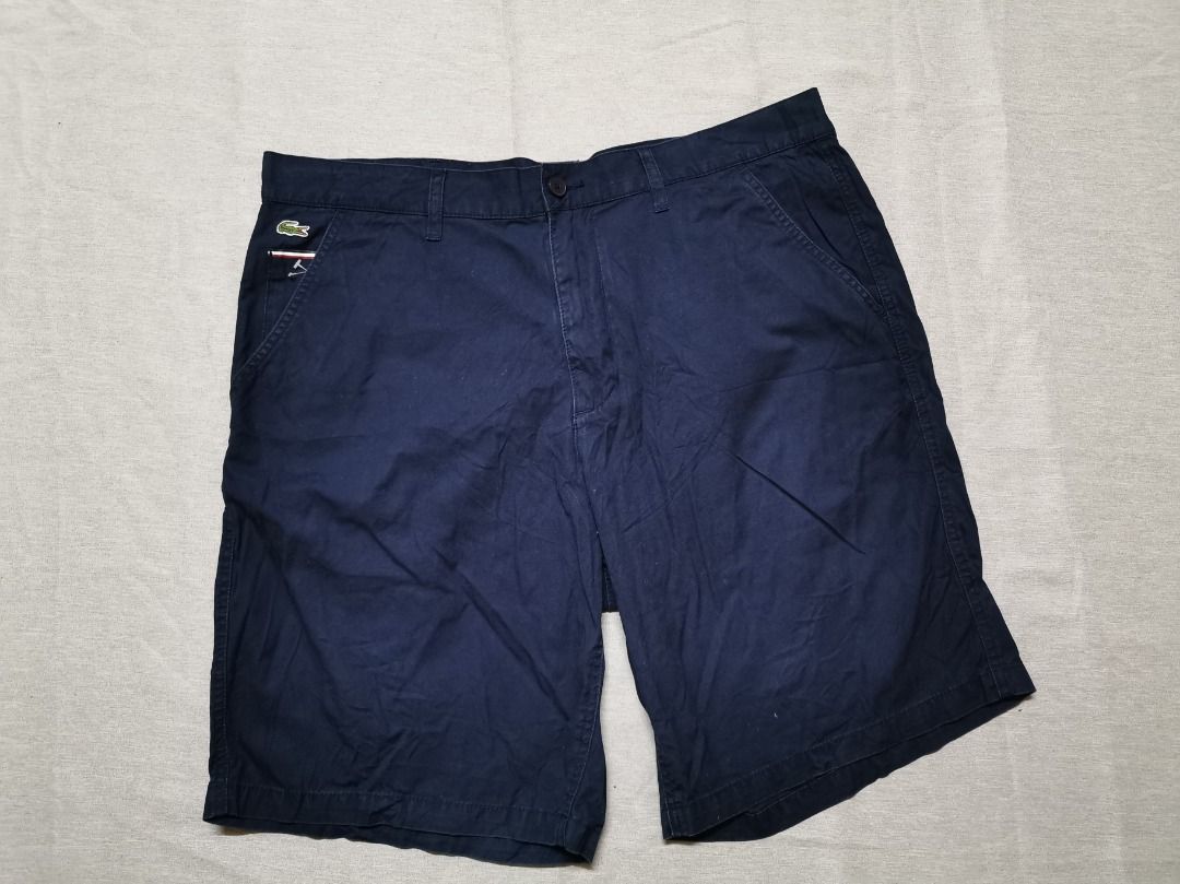 Lacoste Live Blue Chino Short Pants W36 SK5621 Men s Fashion