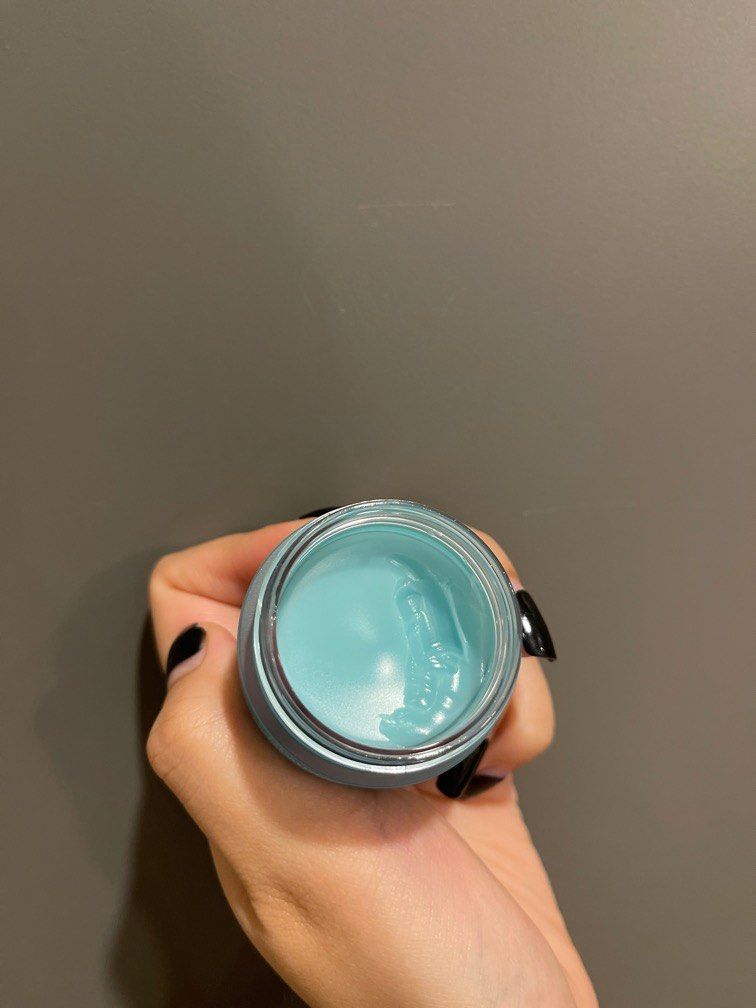 Laneige lip sleeping mask in mint choco (Category: Face Care) located in Quezon City. Submitted by wearagainbyjs (Listing ID 1215878075, Image 2). Description: 90% left.