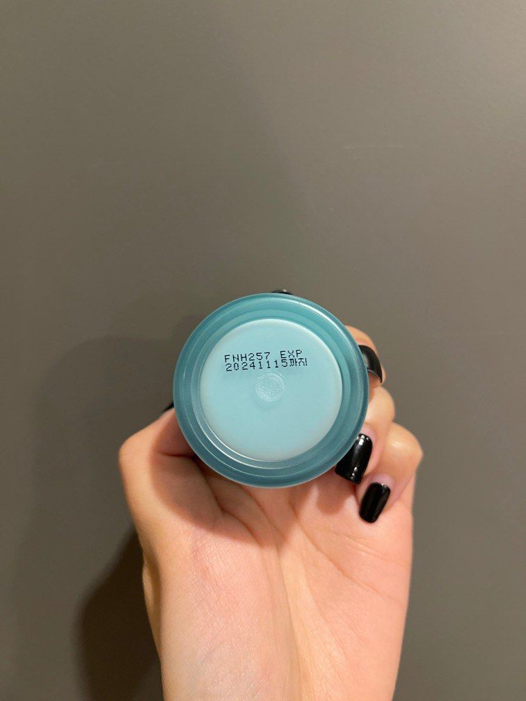 Laneige lip sleeping mask in mint choco (Category: Face Care) located in Quezon City. Submitted by wearagainbyjs (Listing ID 1215878075, Image 3). Description: 90% left.