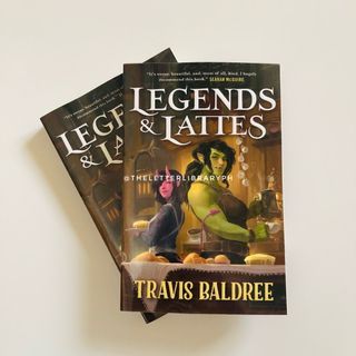 Legends & Lattes by Travis Baldree (US paperback)