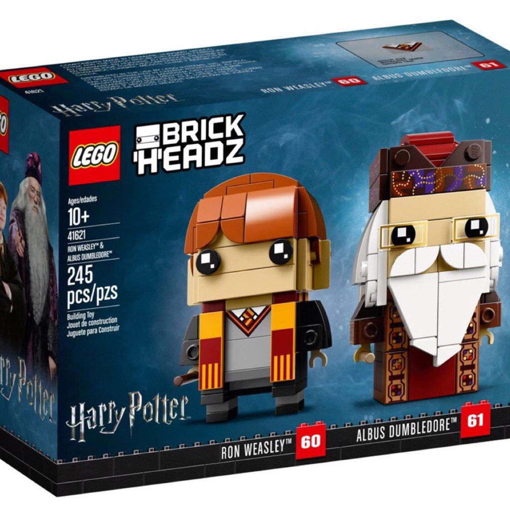 Brickheadz ron cheap and dumbledore