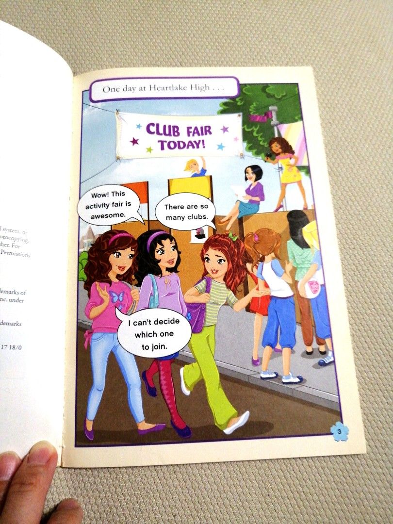 Lego friends comic book cheap