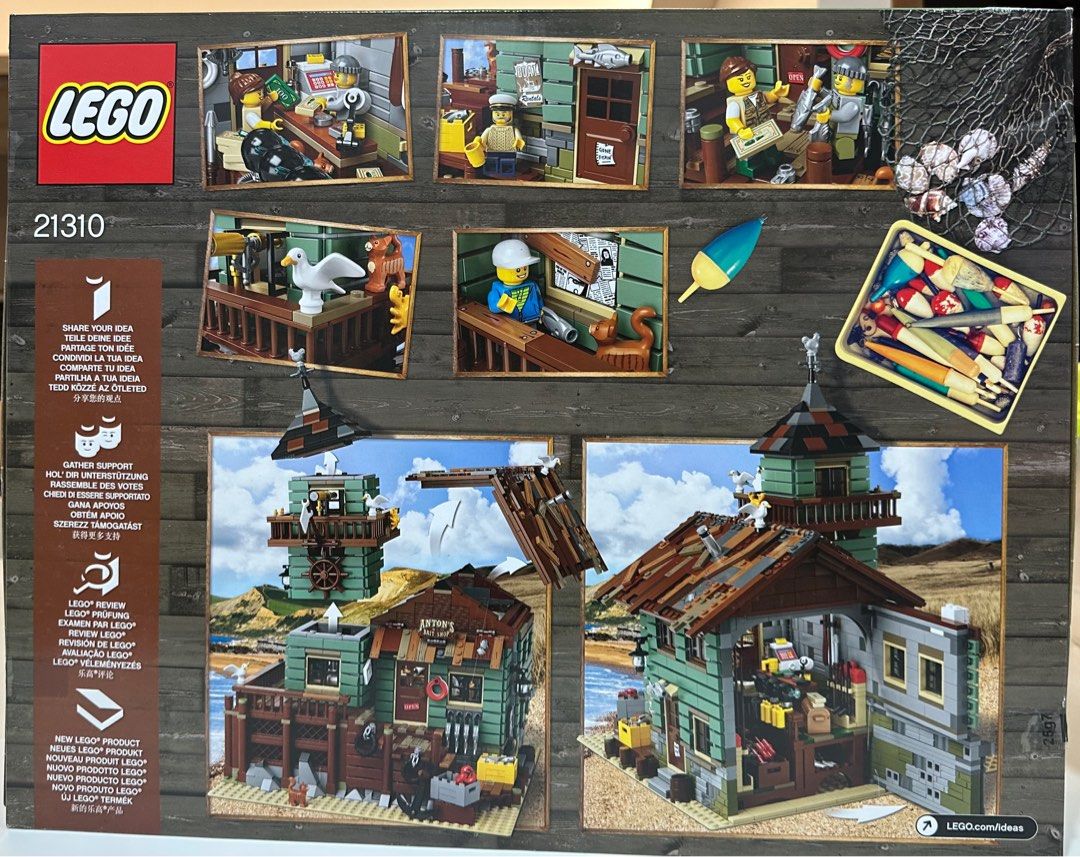 Lego Ideas Old fishing store 21310, Hobbies & Toys, Toys & Games