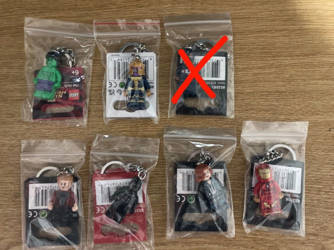 Lego hotsell avengers keychain