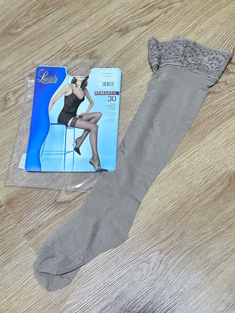 Levante Romantic 30 thigh high stockings Women s Fashion Watches Accessories Socks Tights on Carousell