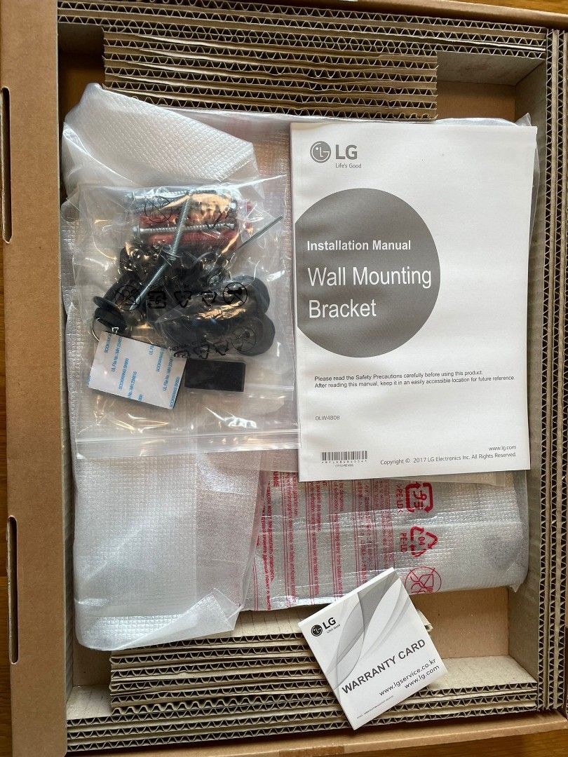LG TV wall mount, TV & Home Appliances, TV & Entertainment, TV Parts