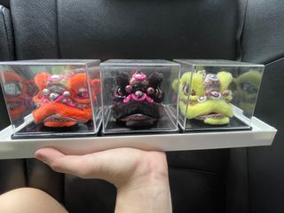 Lion dance head