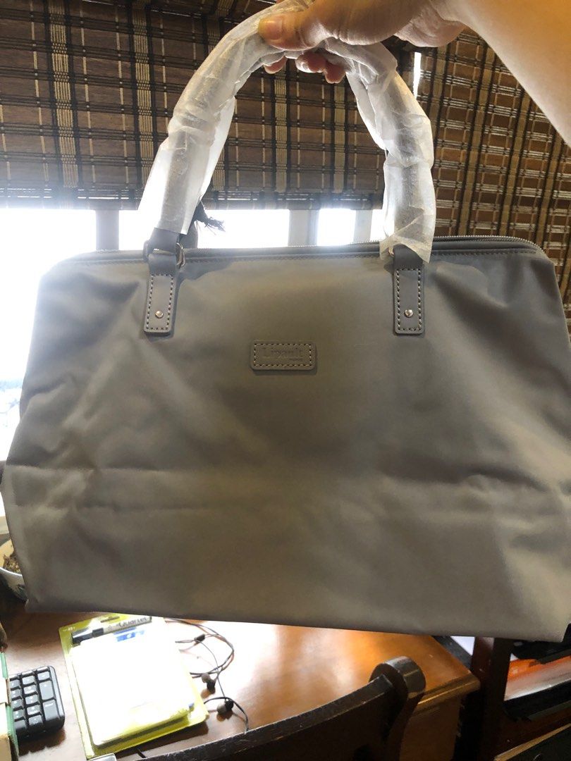 Lipault Lady Plume Bowling Bag Meduim, Luxury, Bags & Wallets on