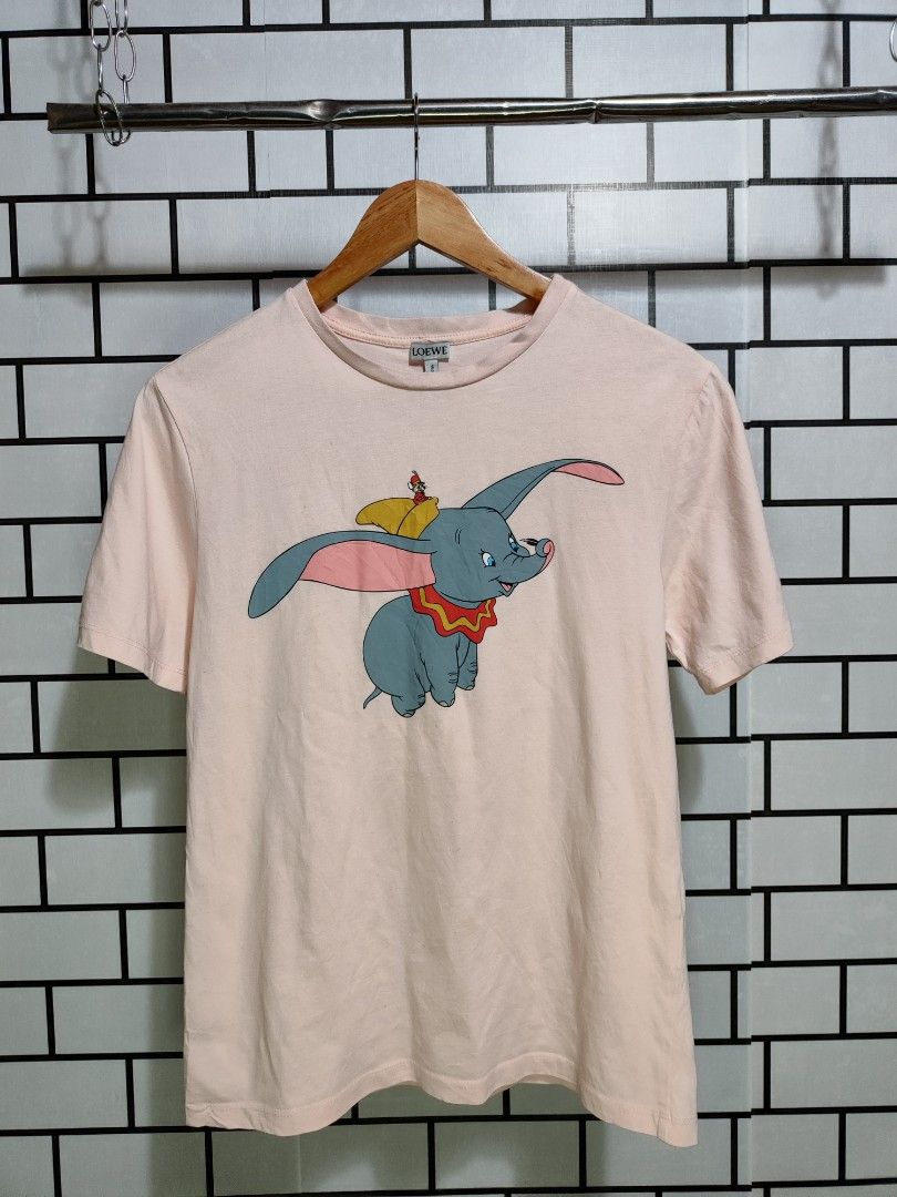 Loewe Dumbo Baby Pink Shirt Luxury Apparel on Carousell