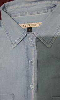 Long tunik jeans heavenlights minus dikit tapi over all like new.