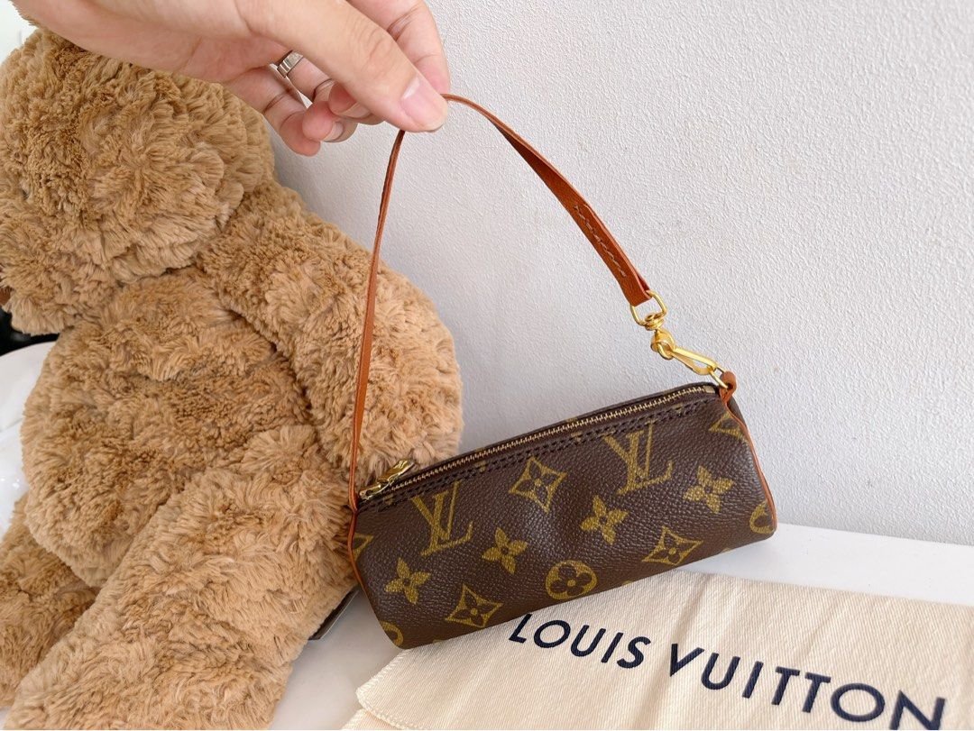 Louis Vuitton 123 Louis Vuitton Papillon 30 Monogram Canvas Handbag + ...