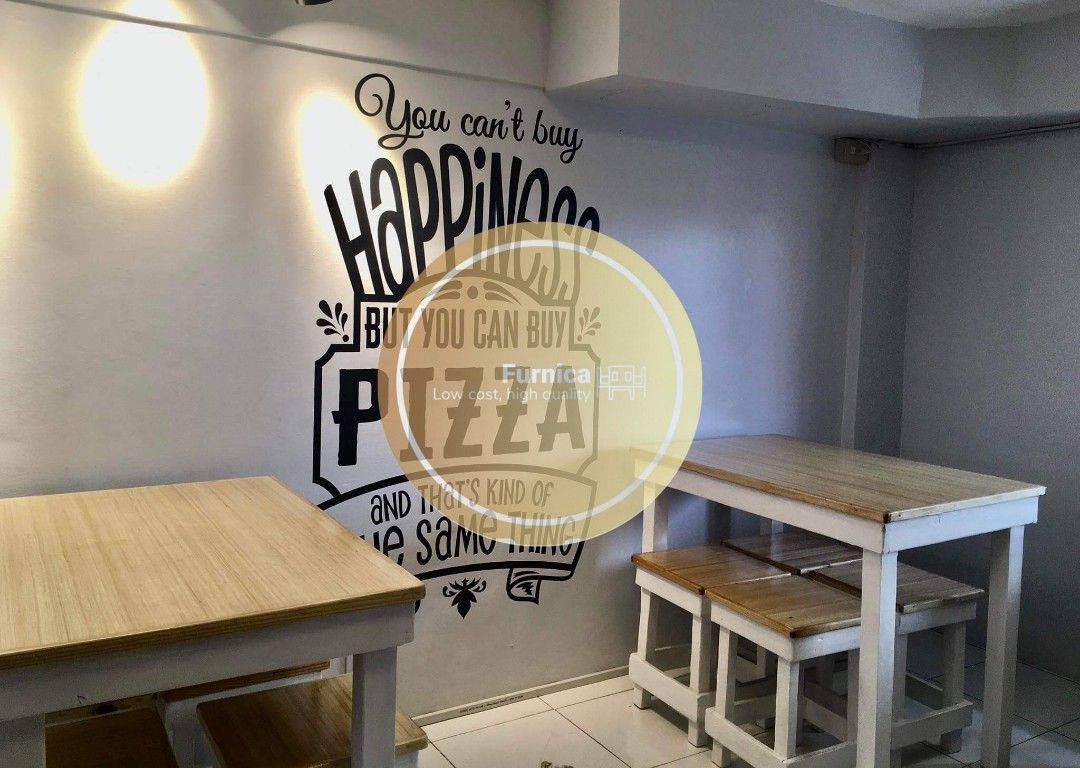 Made to order restaurant table and chairs (Category: Tables & Sets) located in Rosario. Submitted by newdragon_889be6 (Listing ID 1216007223, Image 1). Description: DIRECT PAGAWAAN SA MURANG HALAGA! 🚨 OPEN FOR BULK ORDERS TO AVAIL DISCOUNTS LOCATION: San Fernando, Pampanga Are you Looking for TABLES and CHAIRS for opening businesess like food court, canteens, milktea shop, coffee shop, and etc. Made to Order: ✓ Dining Table and Stools/Chairs Set
