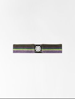 Maje X Varley Lurex Elastic Striped belt size T1
