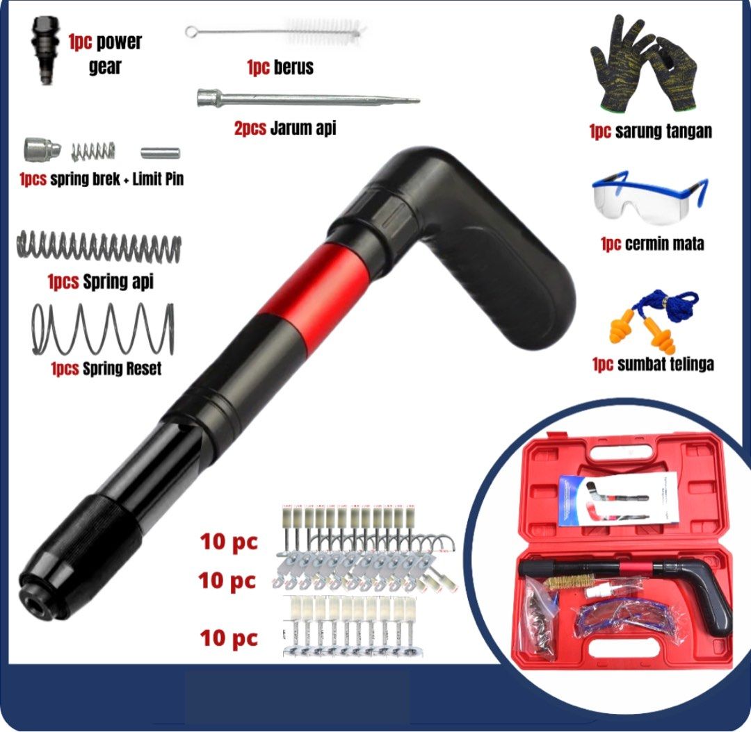 Manual Steel Nail Gun / Tufting Gun, Car Accessories, Accessories on